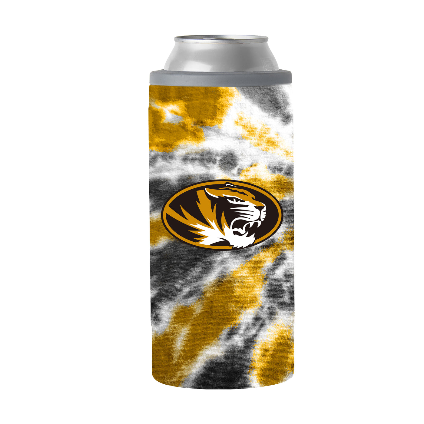 Missouri 12oz Tie Dye Slim Can Coolie