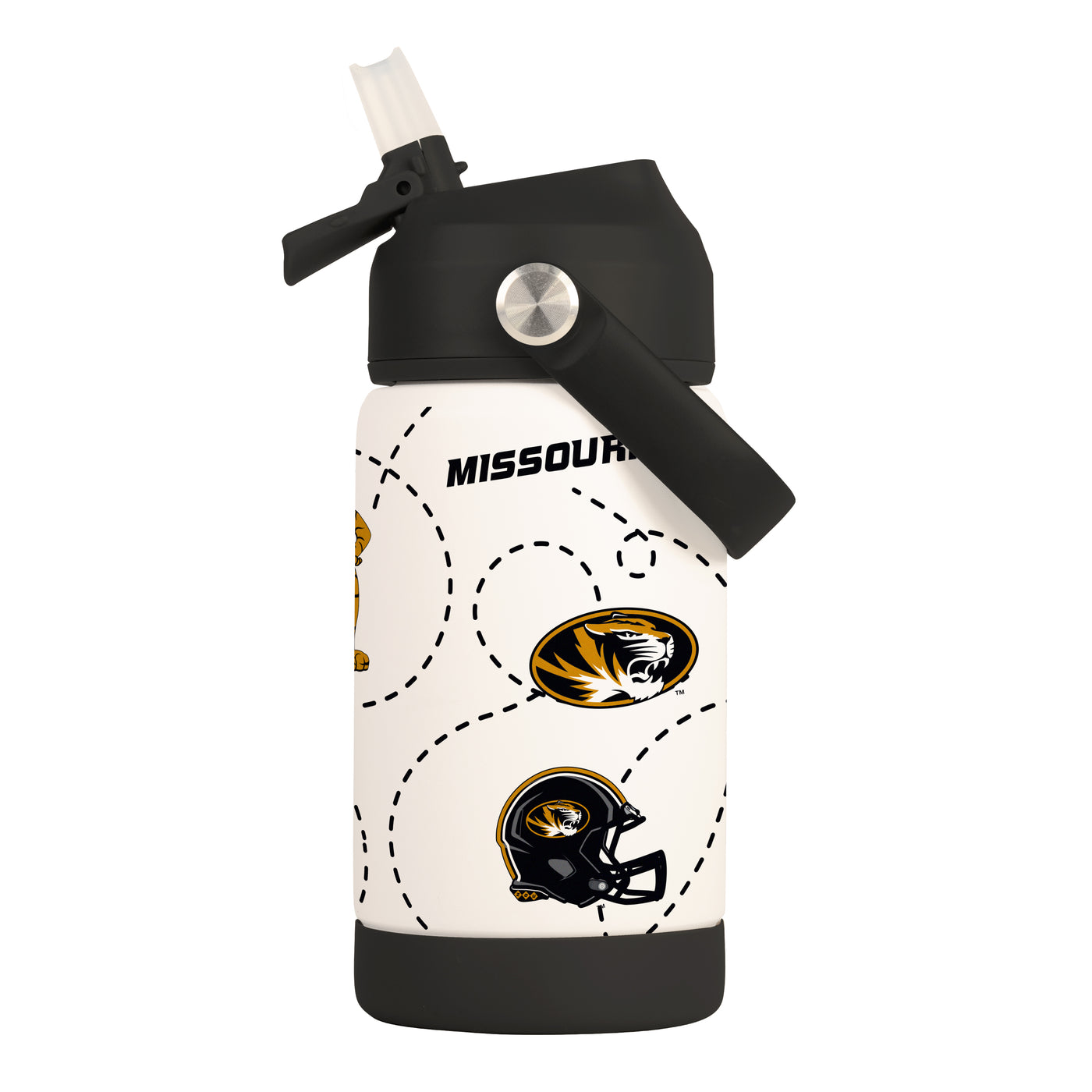 Missouri 12oz Mascot SS Kids Bottle
