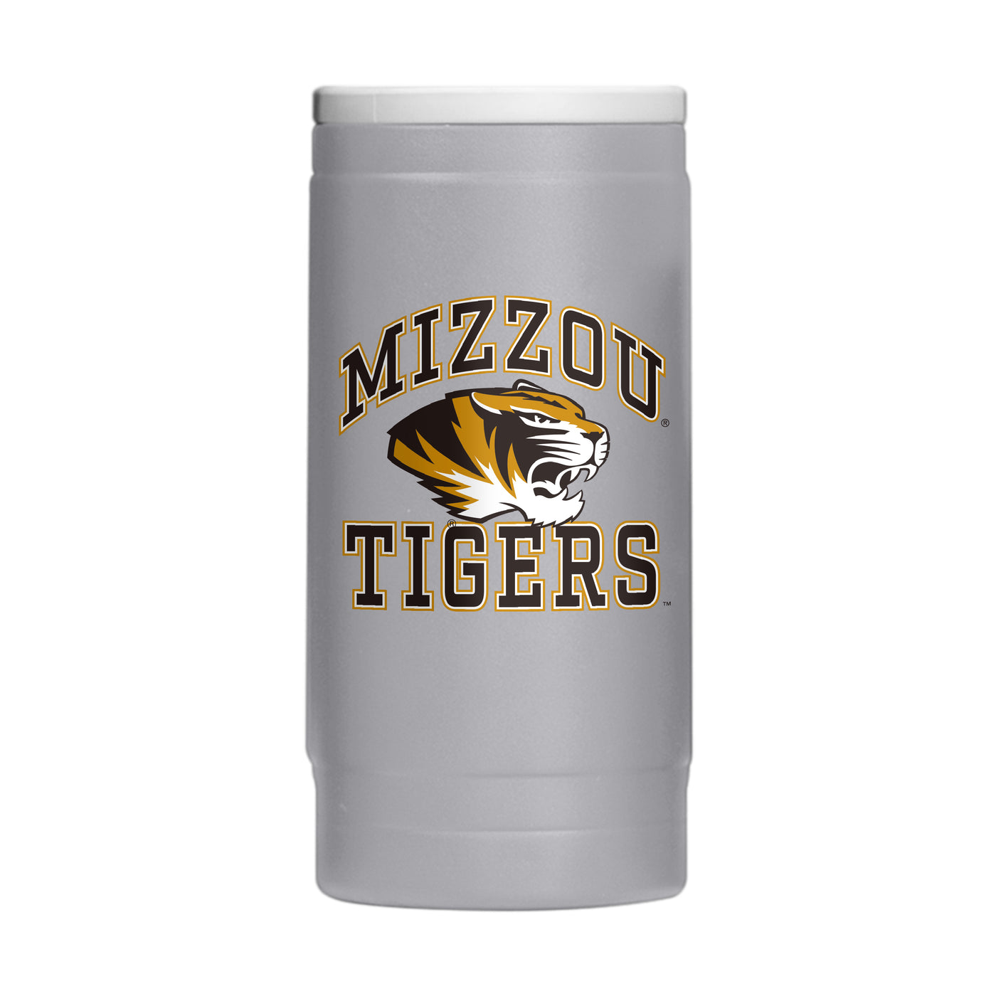 Missouri 12oz Athletic Powder Coat Slim Can Coolie