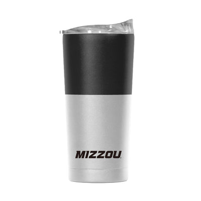 Missouri 20oz Colorblock White Powder Coat Tumbler - Logo Brands