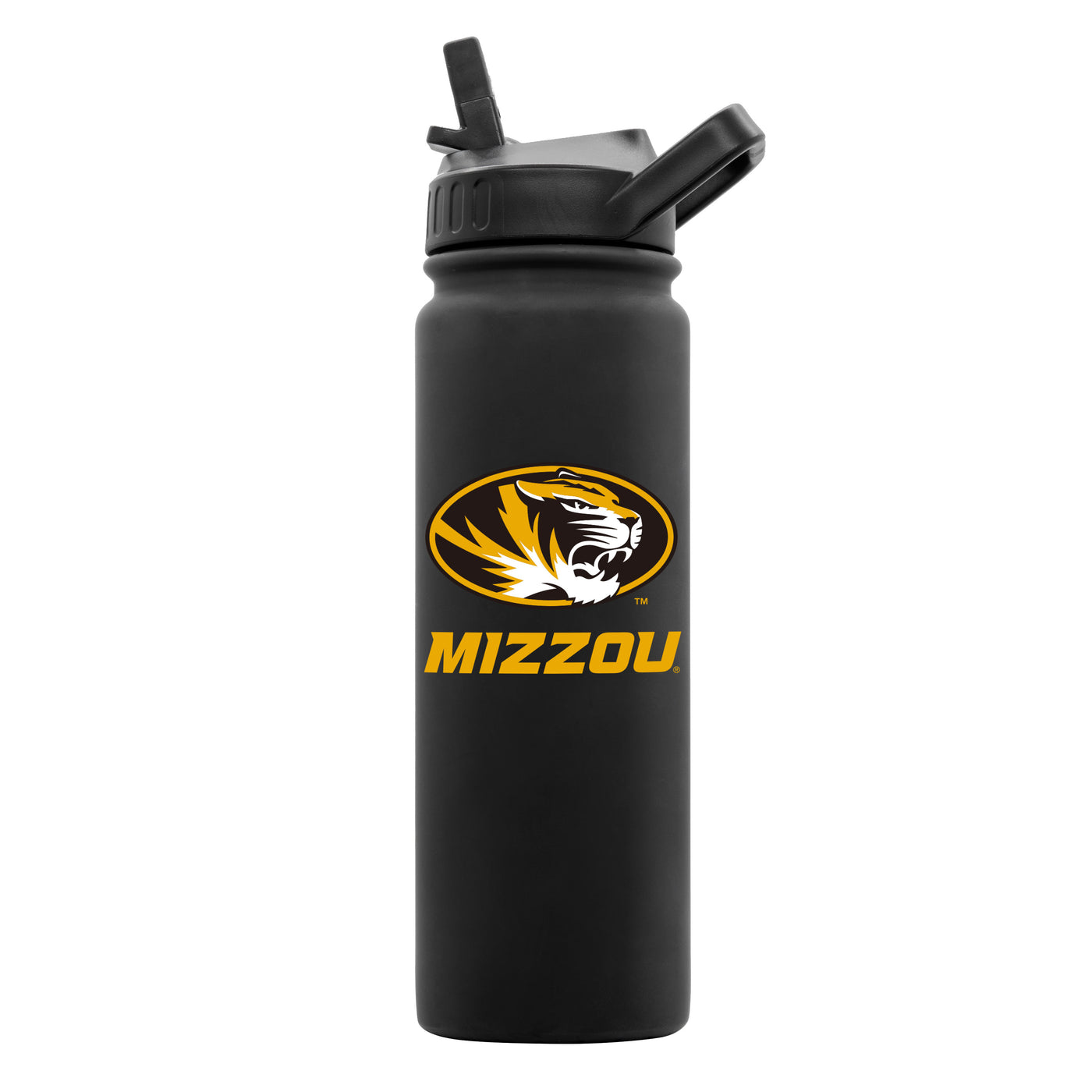 Missouri 24oz Black Soft Touch Bottle
