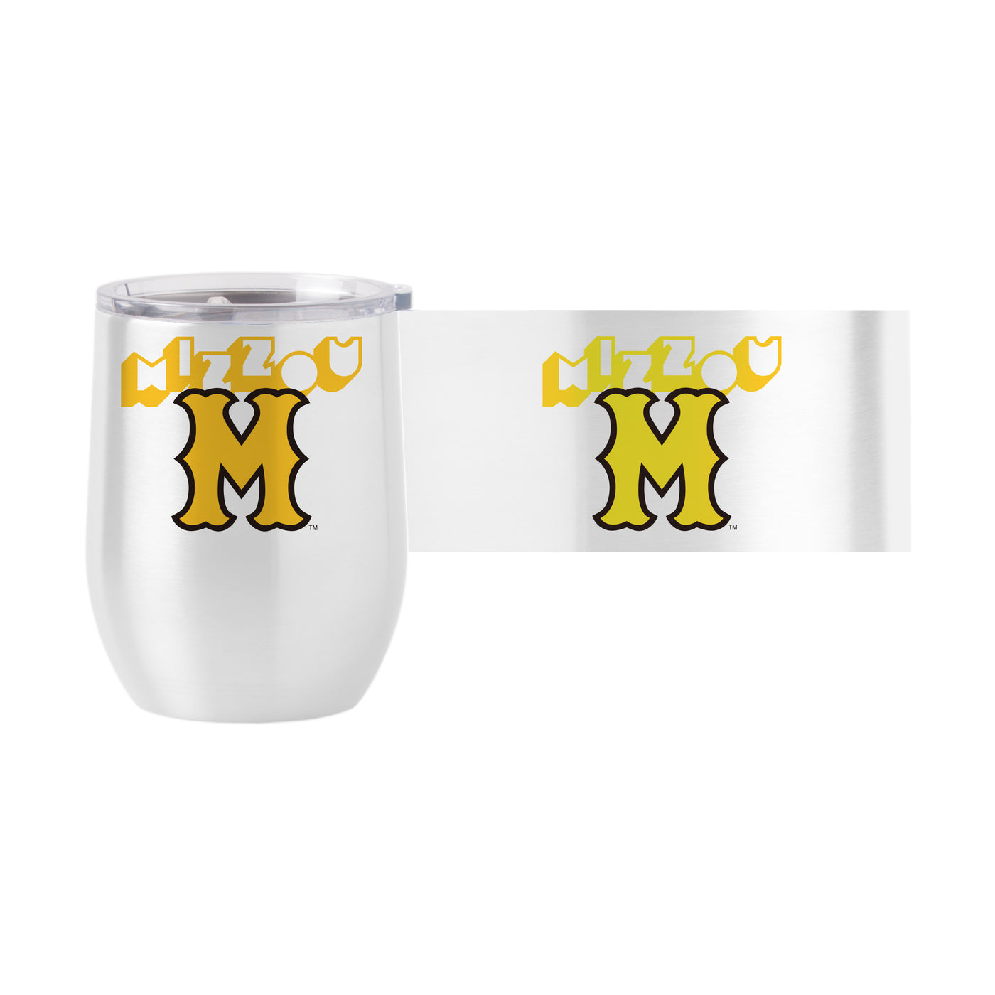 Missouri 16oz Arcade Stainless Curved Beverage