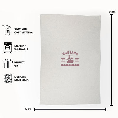 Montana Sublimated Sweatshirt Blanket