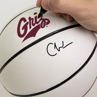 Montana Mini Size Autograph Basketball - Logo Brands