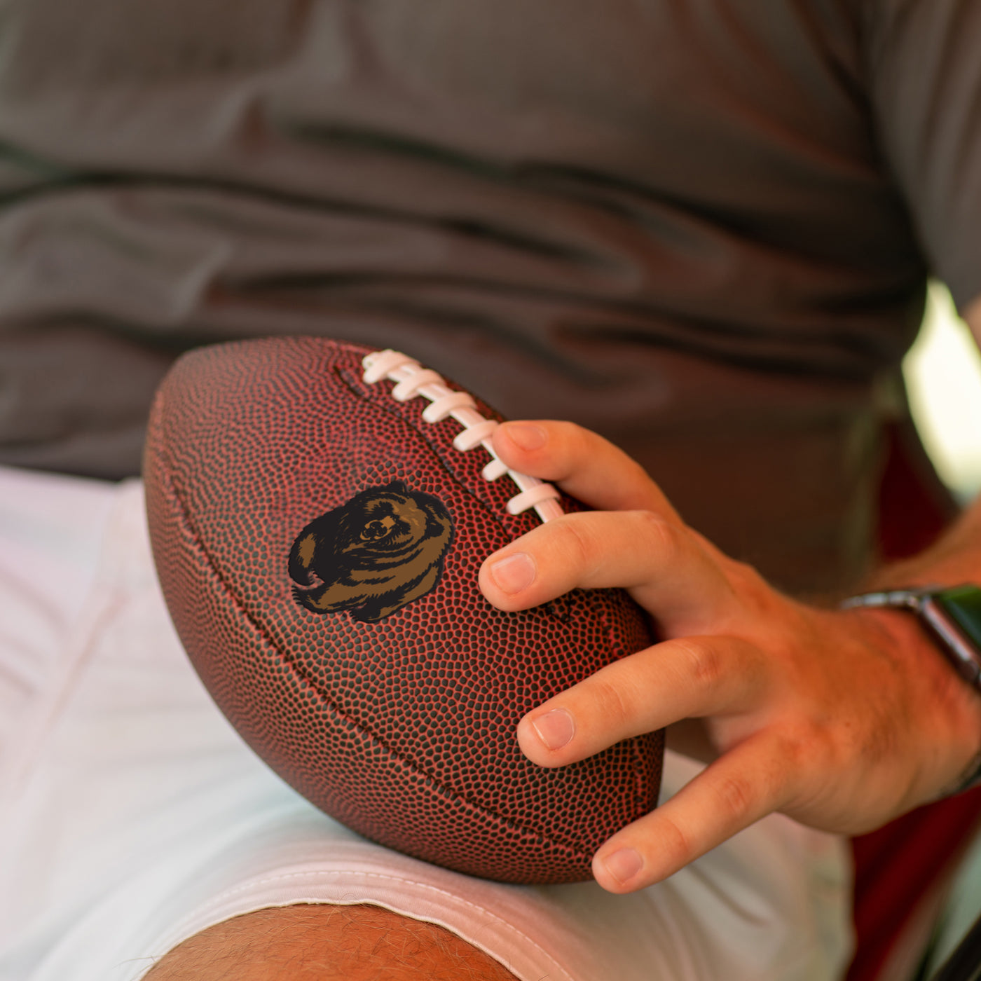 Montana Mini Size Composite Football - Logo Brands