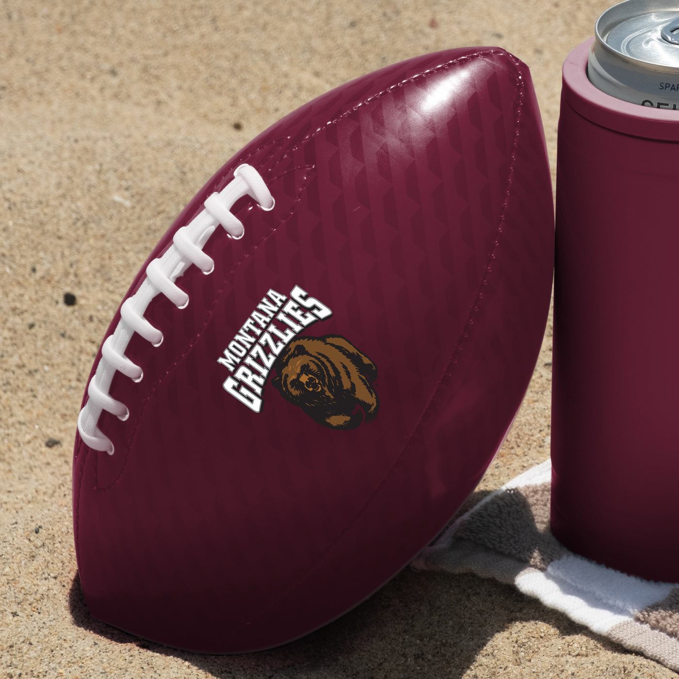 Montana Carbon Fiber Mini Size Glossy Football
