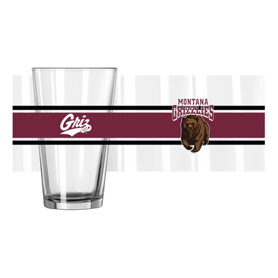 Montana 16oz Stripe Pint Glass