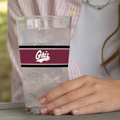 Montana 16oz Stripe Pint Glass