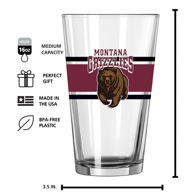 Montana 16oz Stripe Pint Glass