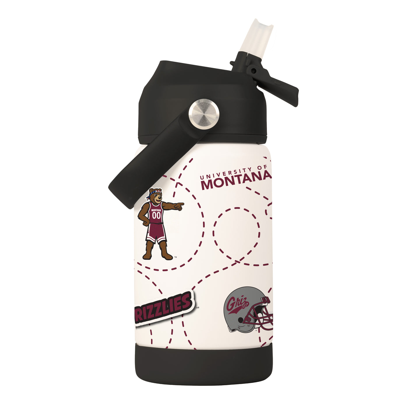 Montana 12oz Mascot SS Kids Bottle