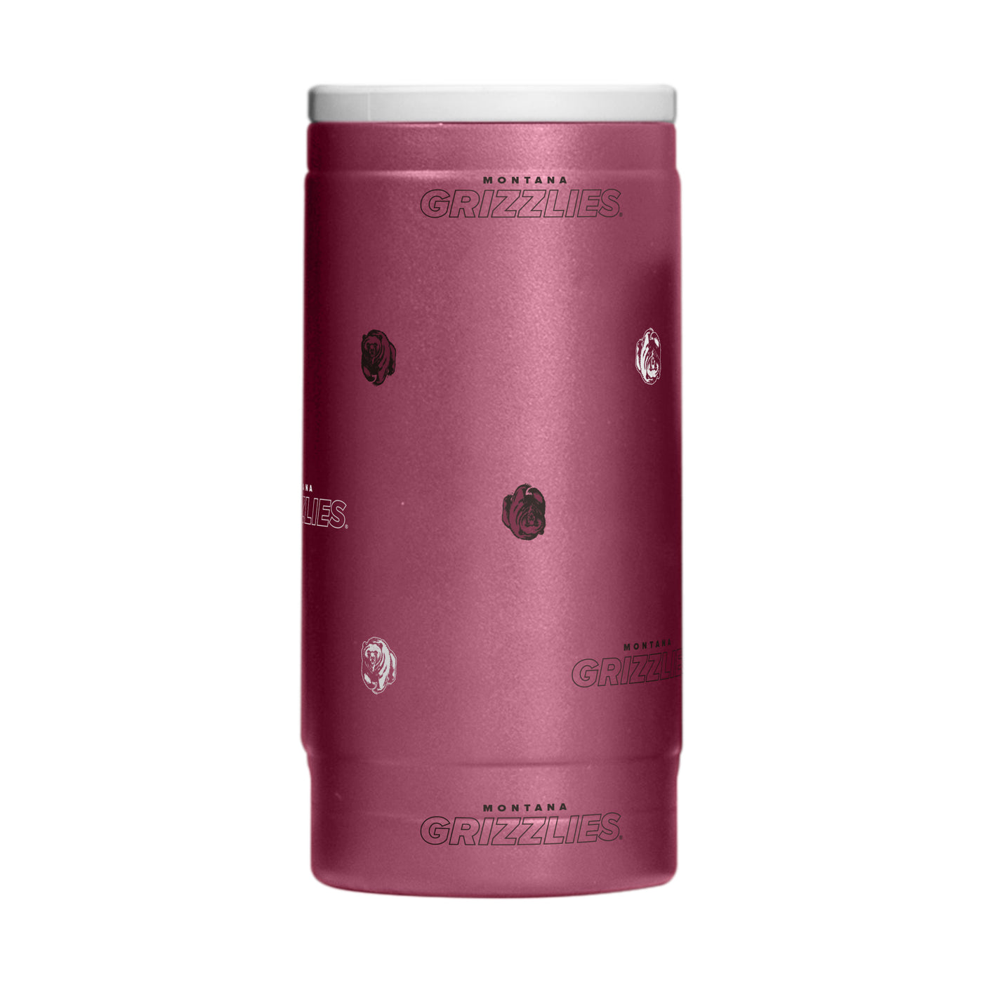 Montana 12oz Step And Repeat Powdercoat SlimCan Coolie