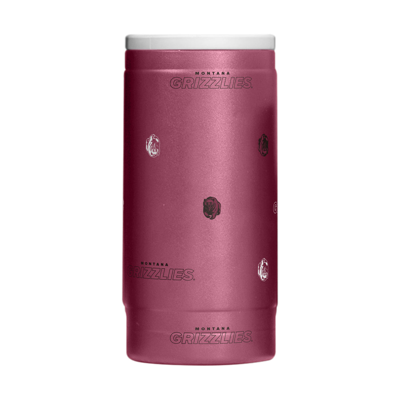 Montana 12oz Step And Repeat Powdercoat SlimCan Coolie