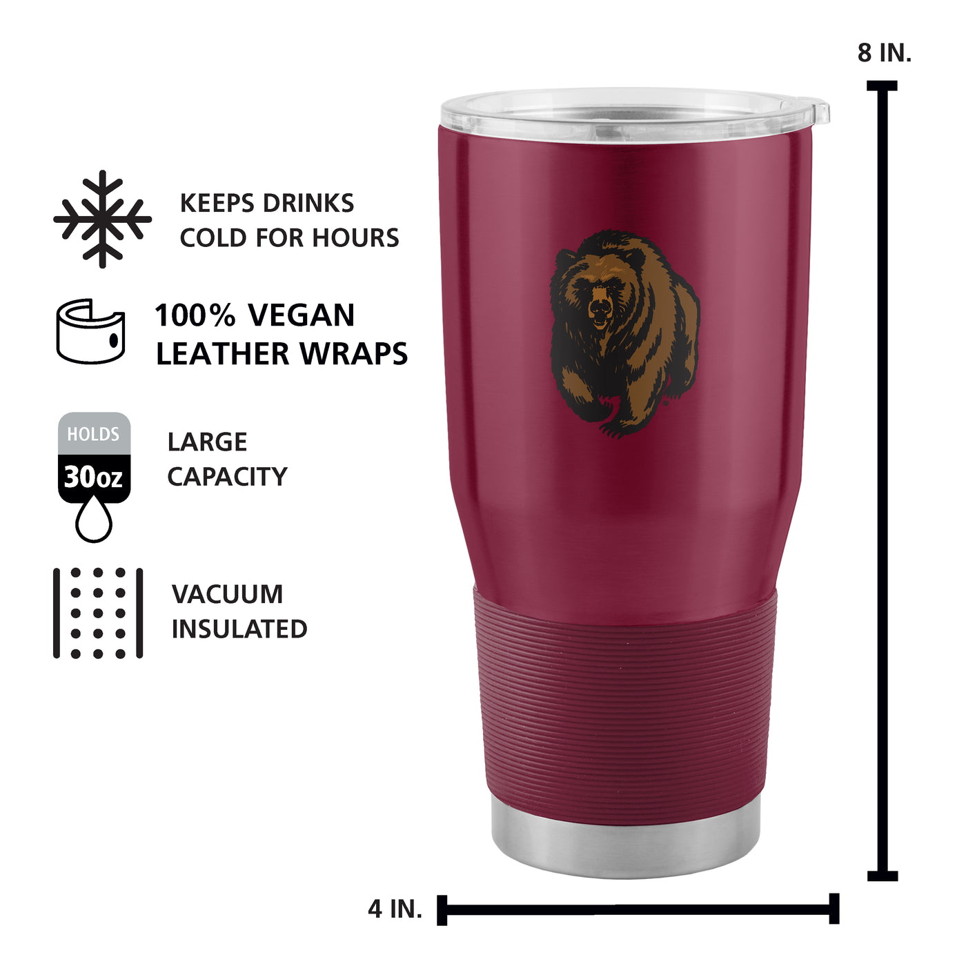 Montana 30oz Gameday Stainless Steel Tumbler