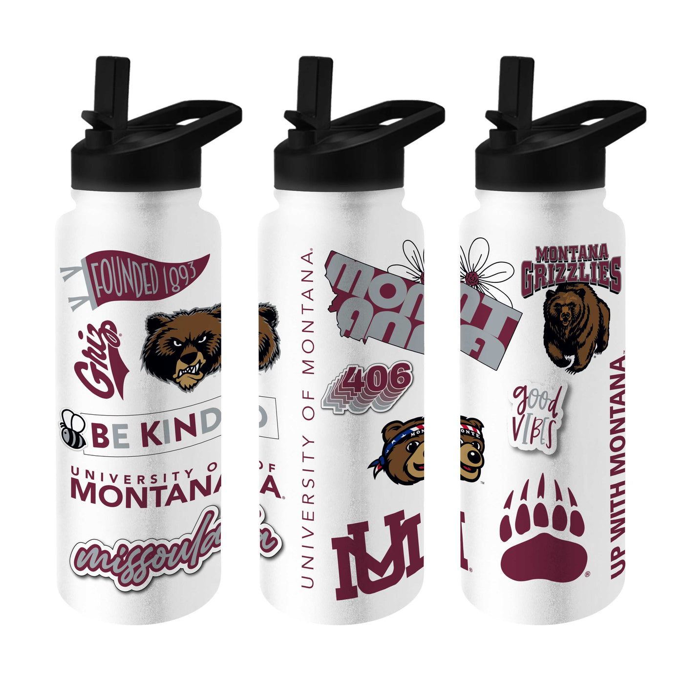 Montana 34oz Native Quencher Bottle - Logo Brands