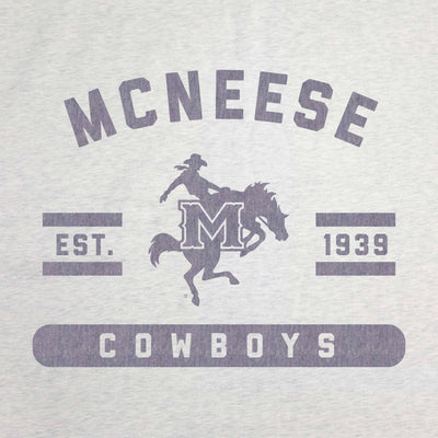 McNeese State Oatmeal Sweatshirt Blanket