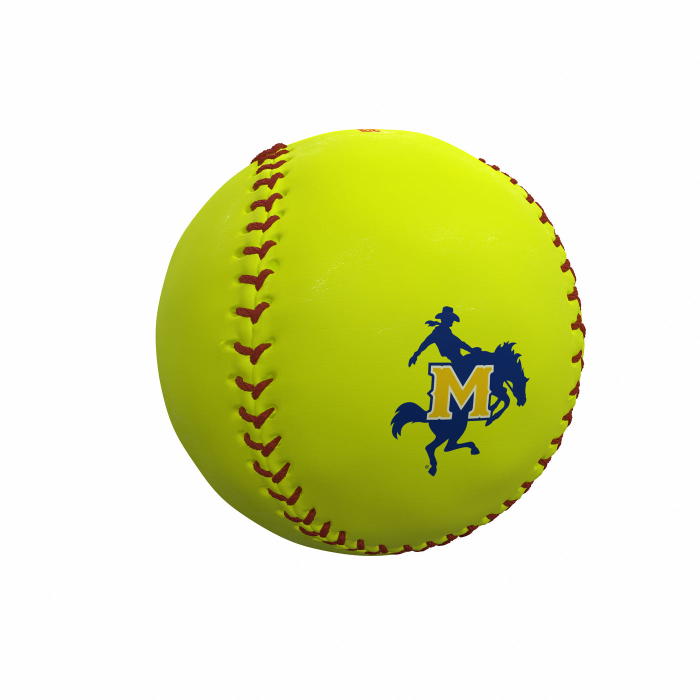 McNeese State University Yellow Softball f/ Primary Logo