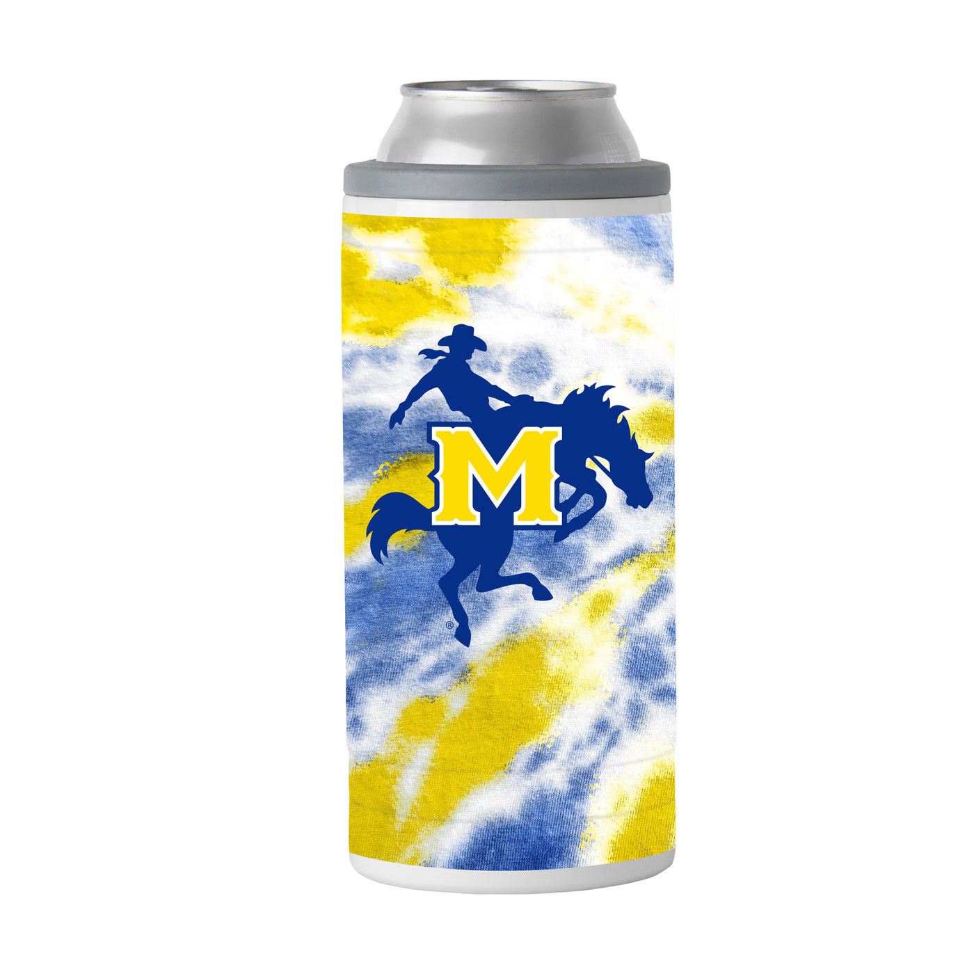 McNeese State 12oz Tie Dye Slim Can Coolie