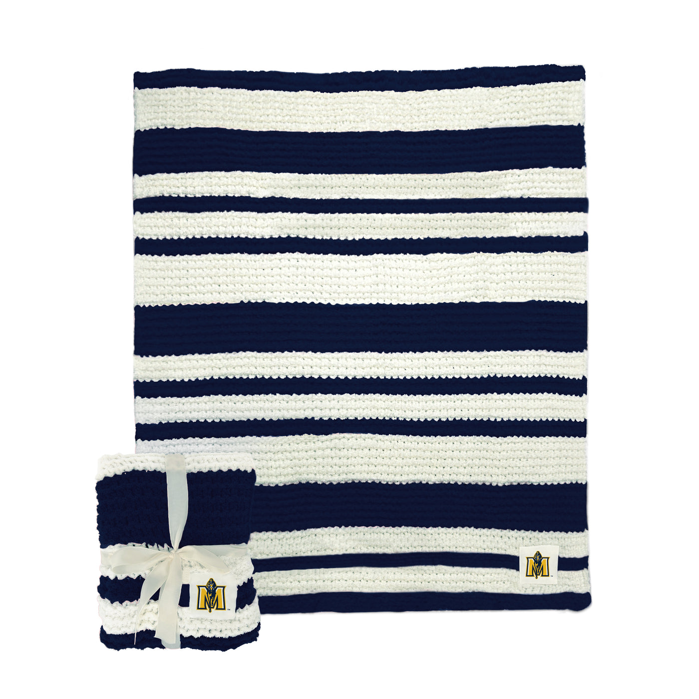 Murray State Cable Knit Throw 50x60