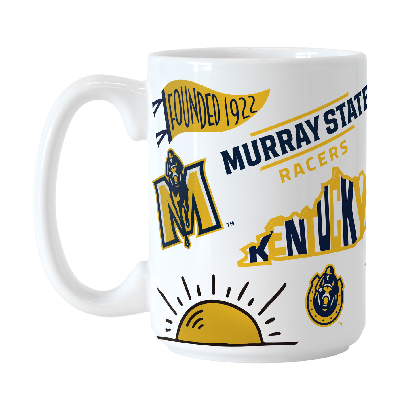 Murray State 15oz Native Sublimated Mug