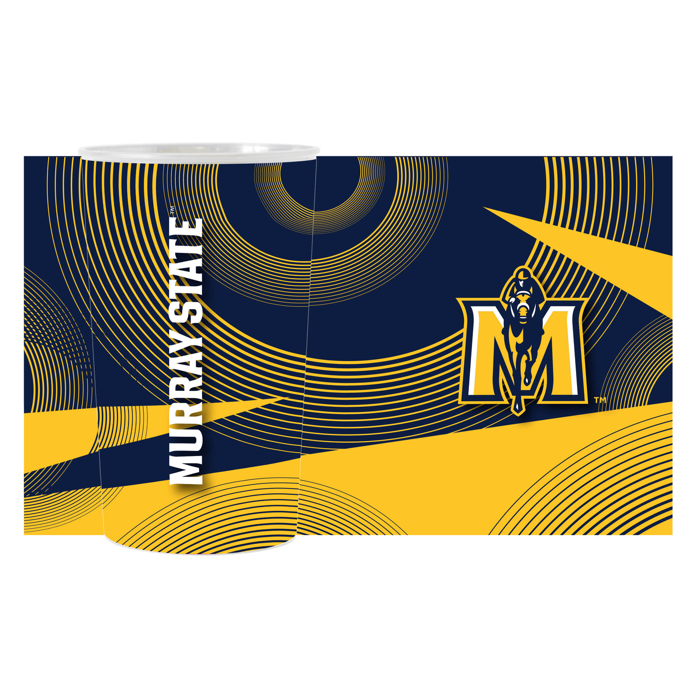 Murray State Geometric Hardwall Cup 4 Pack