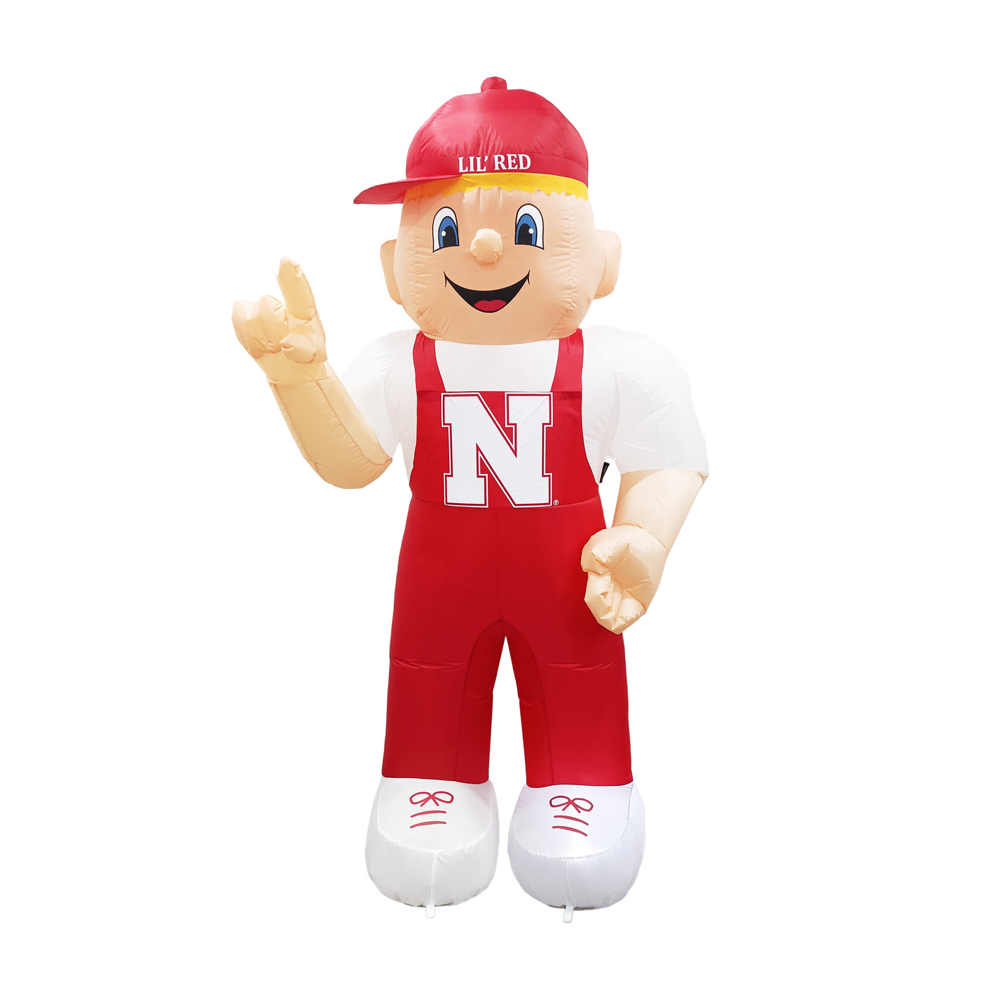 Nebraska Lil Red 7ft Yard Inflatable Mascot - Logo Brands