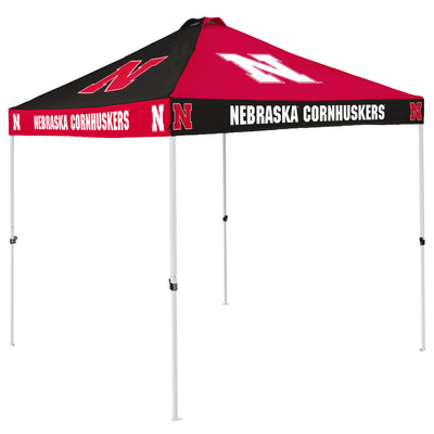 Nebraska Checkerboard Canopy - Logo Brands