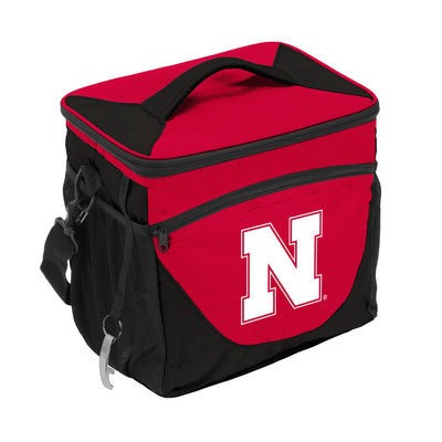 Nebraska 24 Can Cooler - Logo Brands