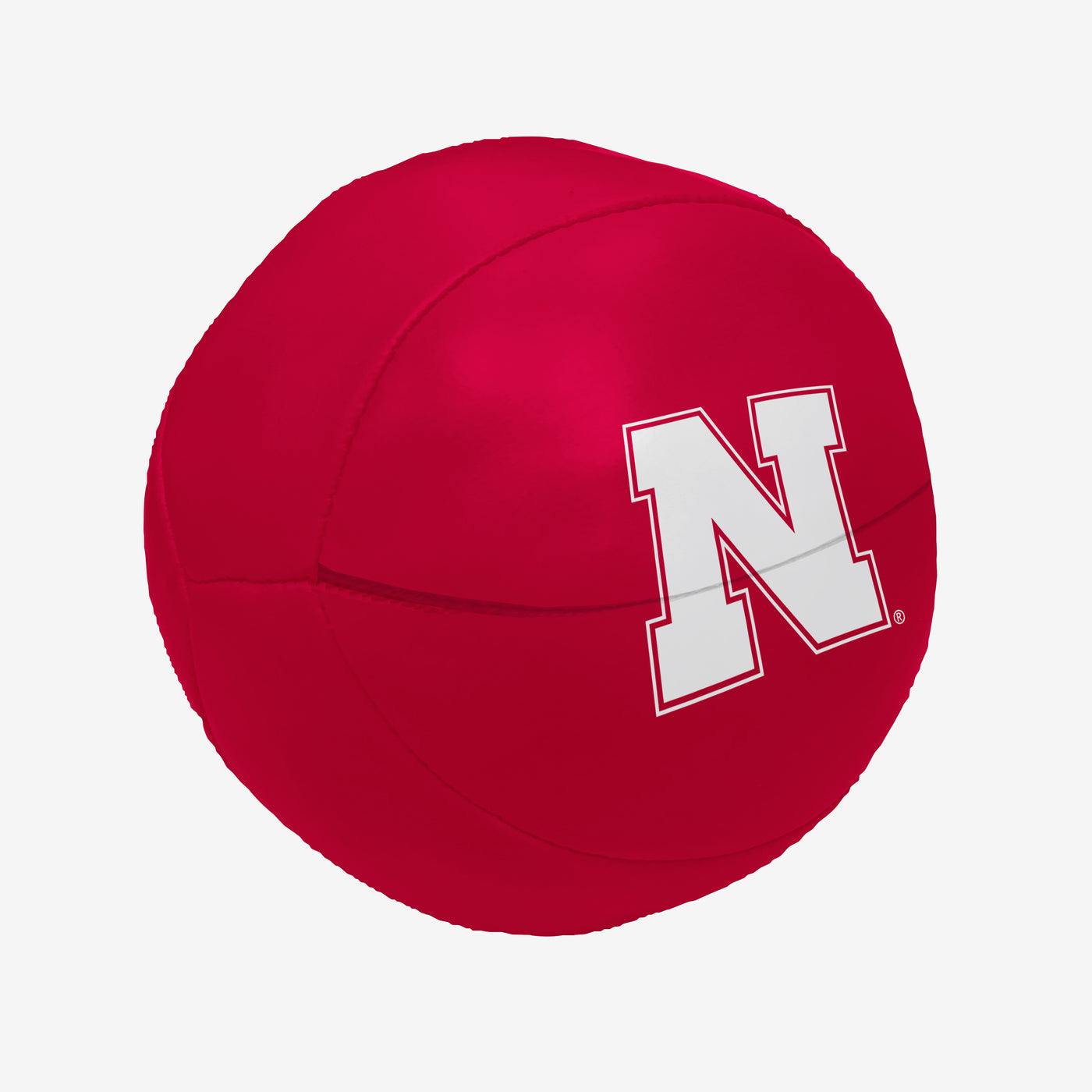 Nebraska 4 in. Micro Soft Basketball