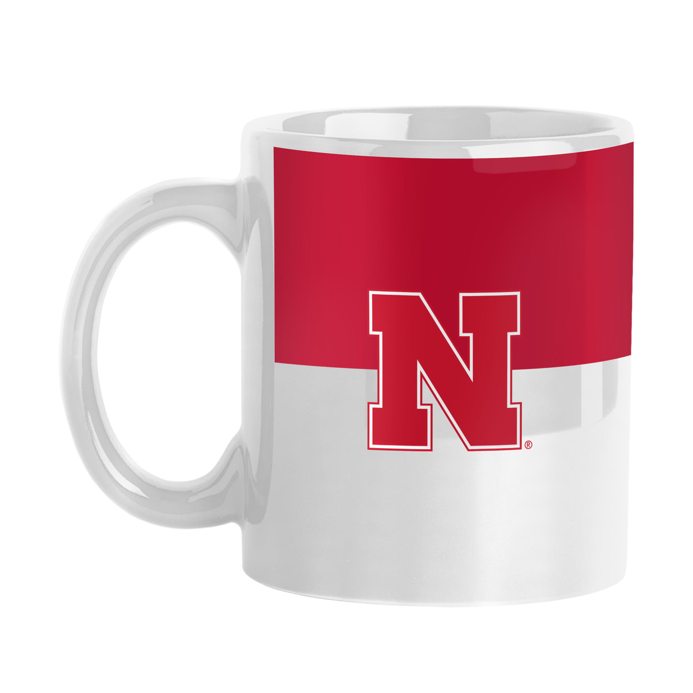 Nebraska 11oz Colorblock Sublimated Mug