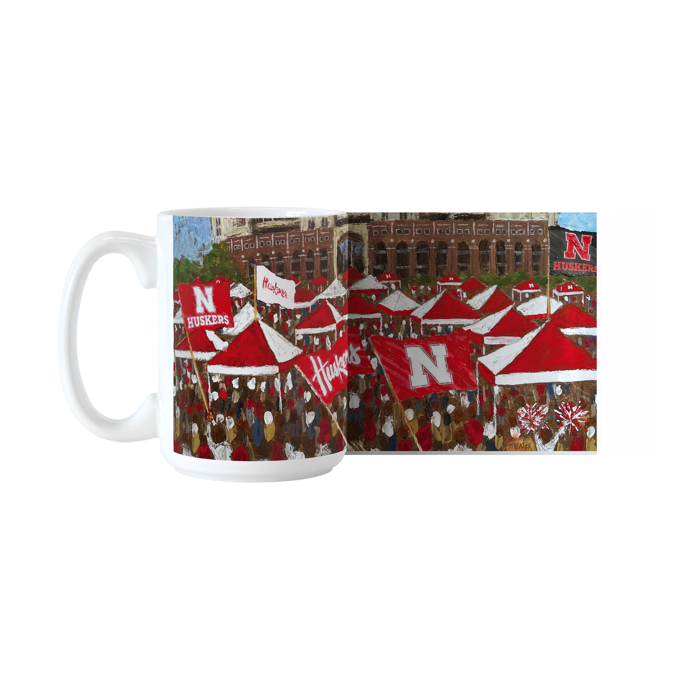 Nebraska 15oz Collector Sublimated Mug