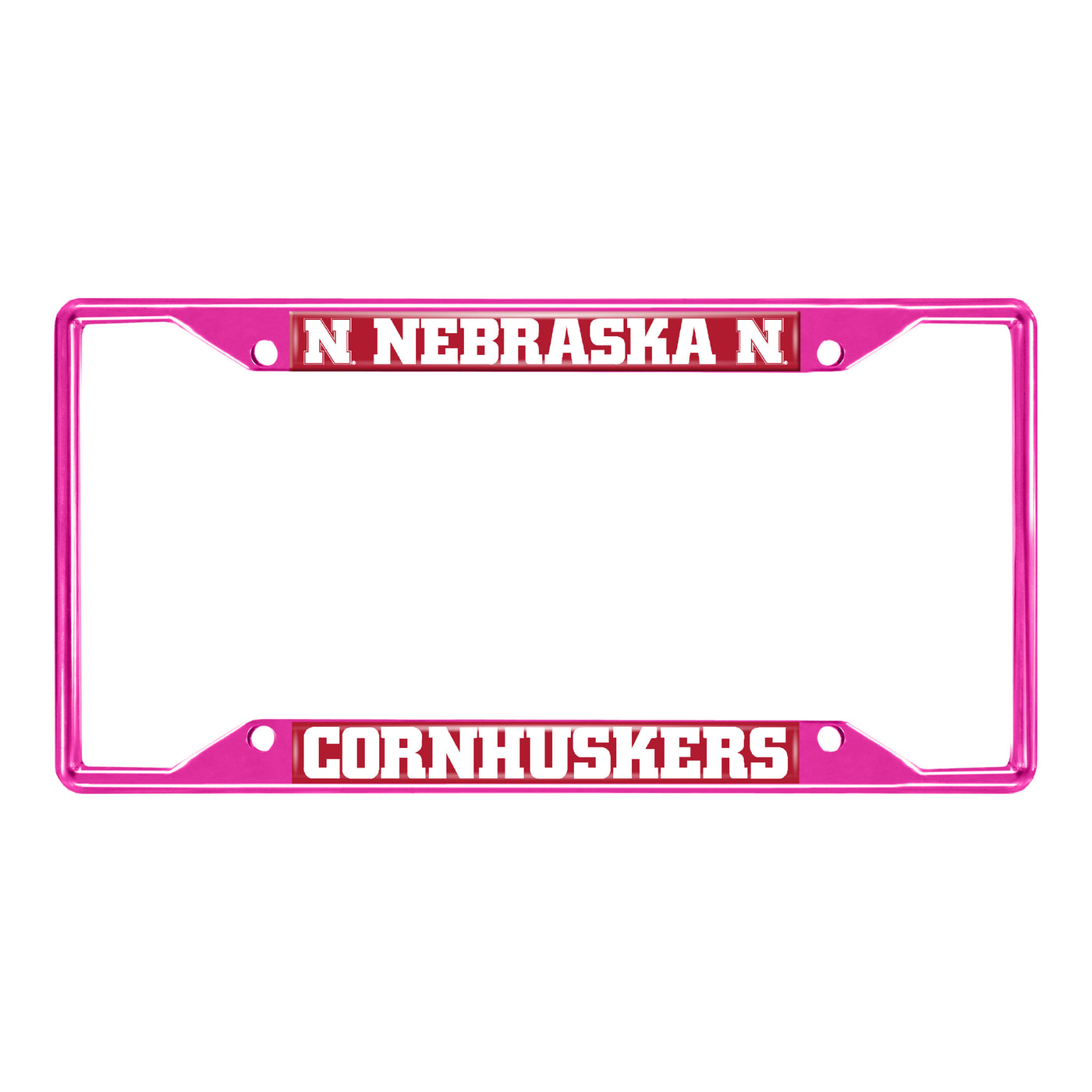 University of Nebraska-Pink License Plate Frame