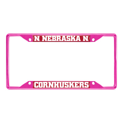University of Nebraska-Pink License Plate Frame
