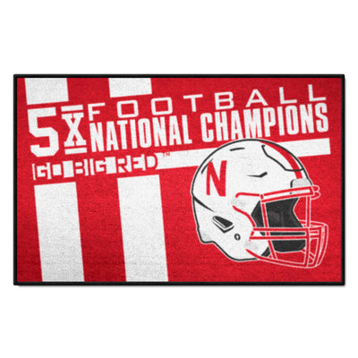 University of Nebraska Starter Mat - Dynasty