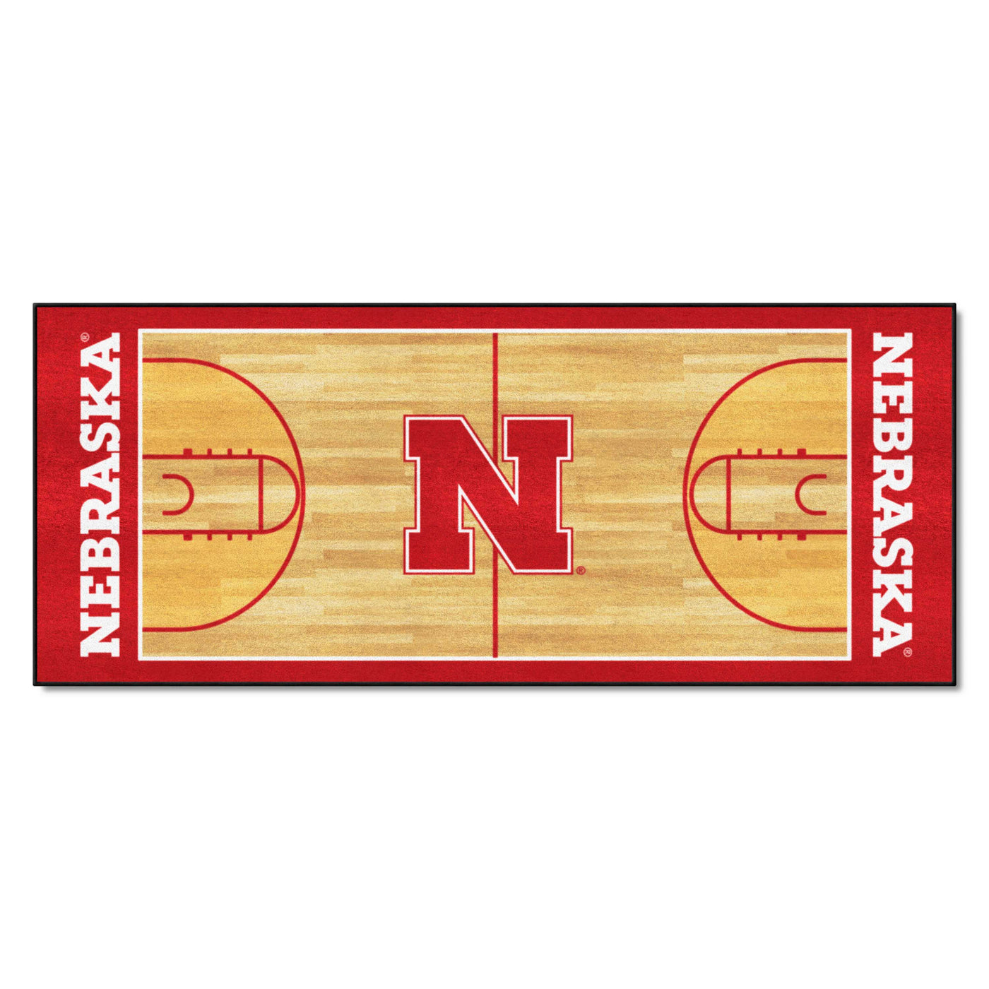 University of Nebraska NCAA Basketball Runner