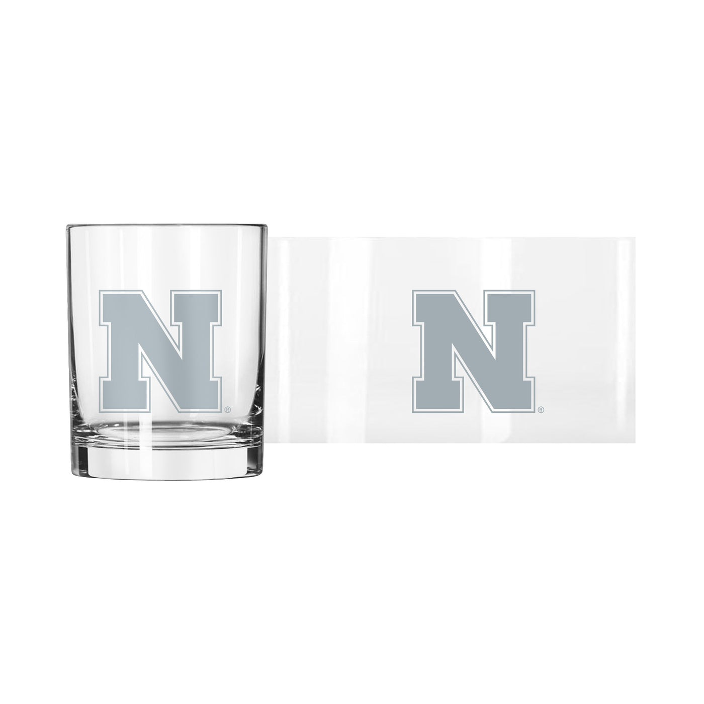 Nebraska 14oz Frost Rocks Glass