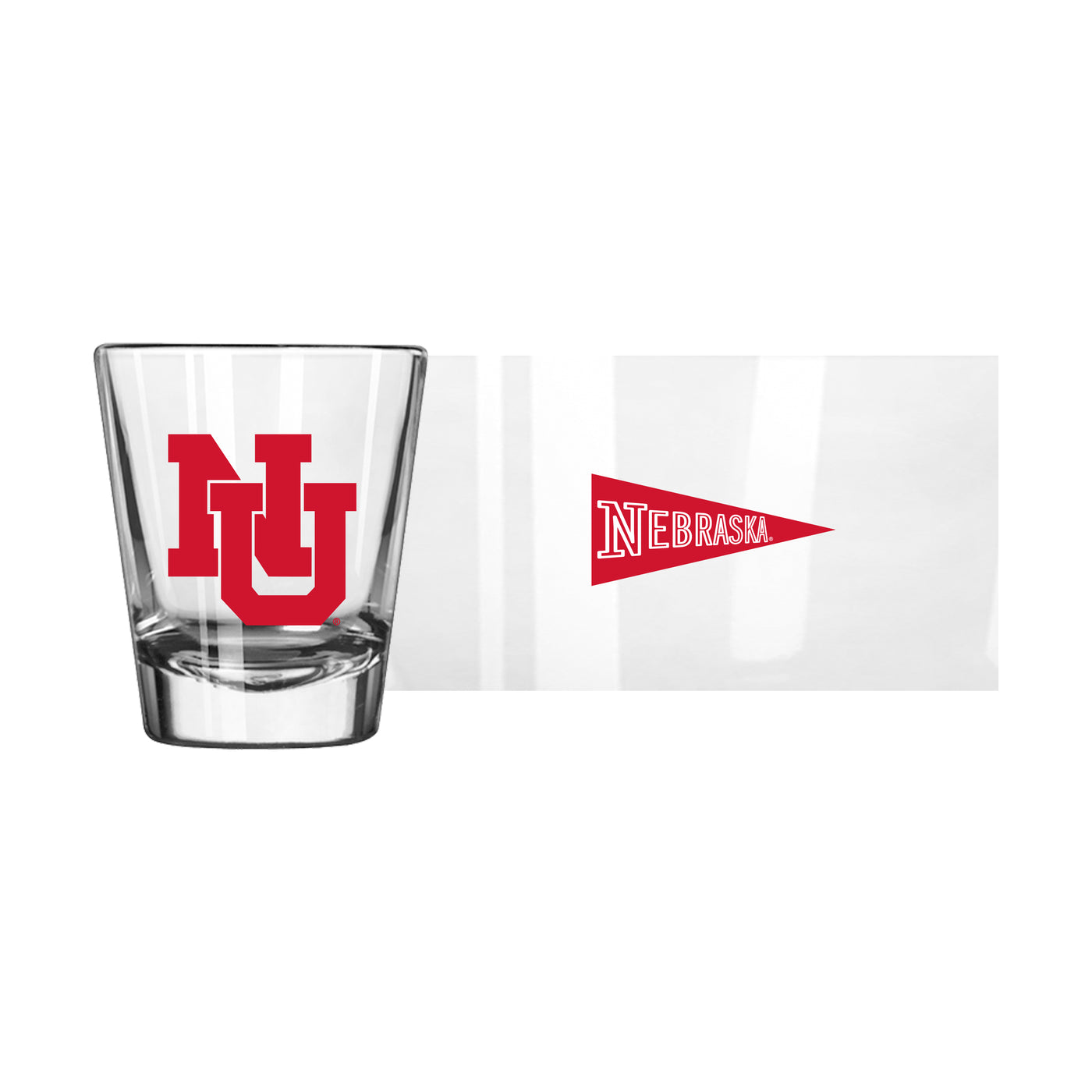 Nebraska 2oz Retro Shot Glass