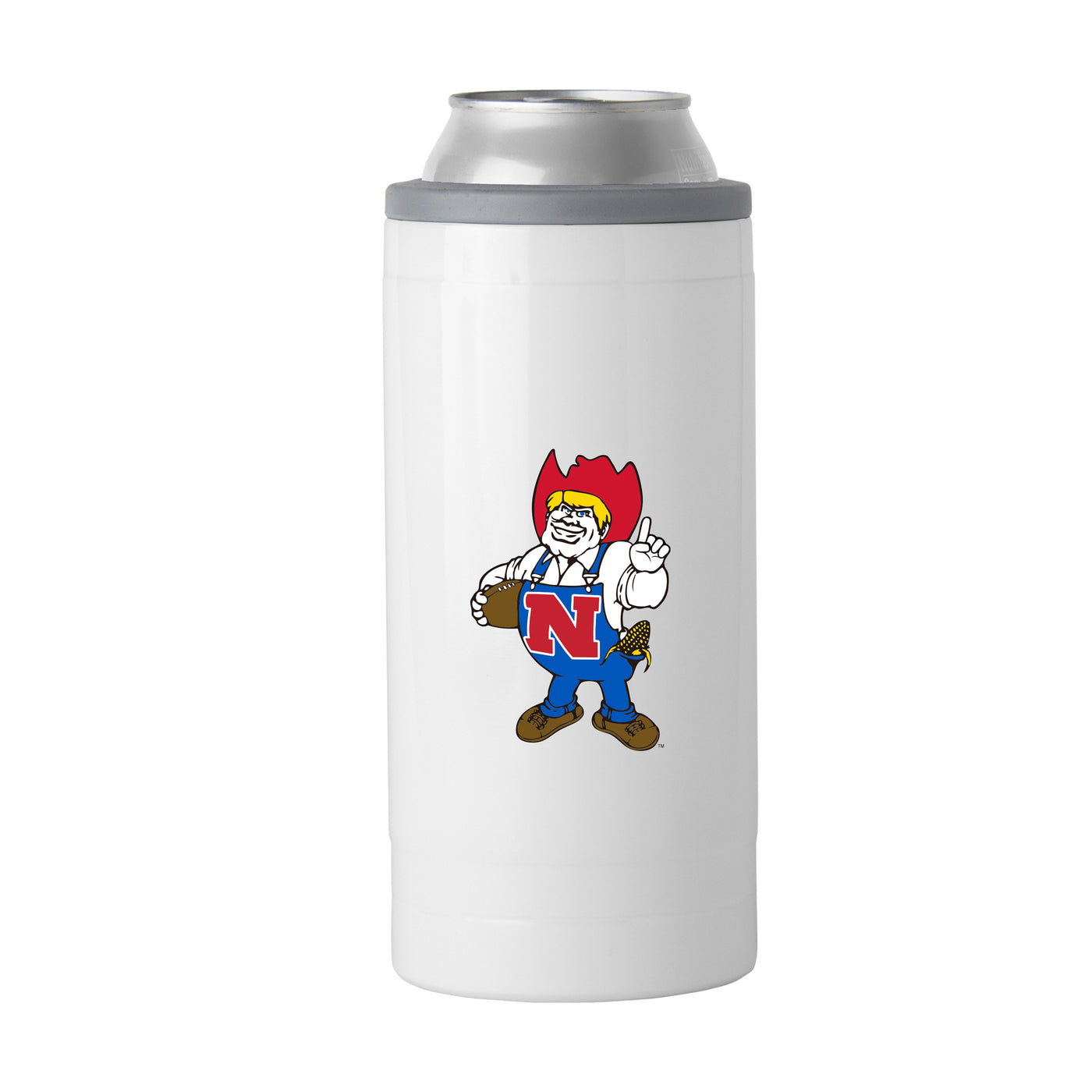 Nebraska 12oz Retro Herbie Slim Can Coolie