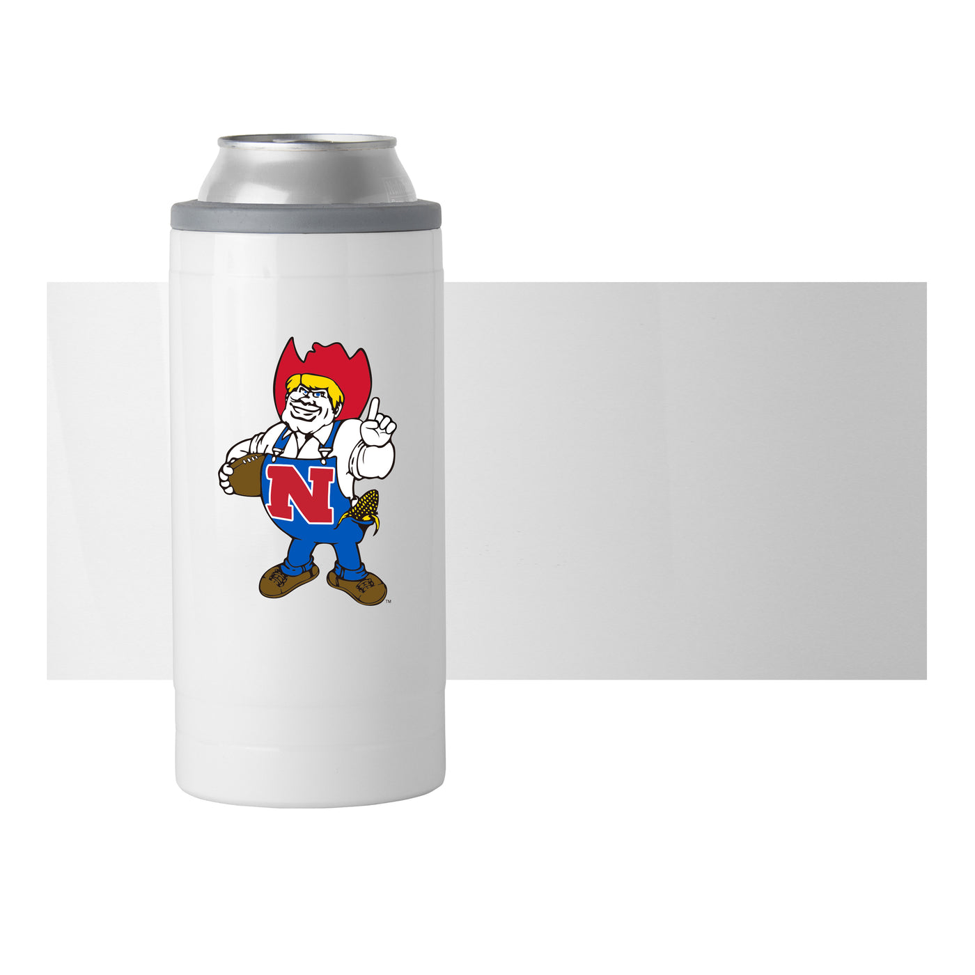 Nebraska 12oz Retro Herbie Slim Can Coolie