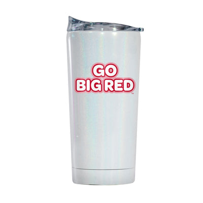 Nebraska 20oz Bubble Iridescent Tumbler - Logo Brands