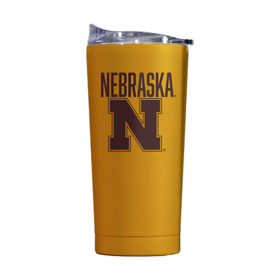 Nebraska 20oz Huddle Powder Coat Tumbler - Logo Brands