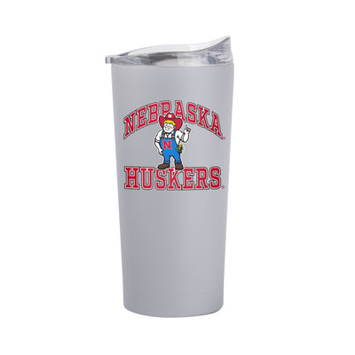 Nebraska 20oz Athletic Powder Coat Tumbler