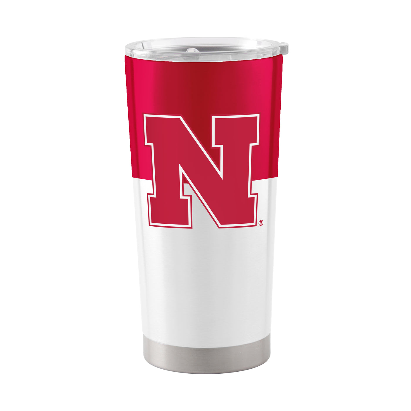 Nebraska 20oz Colorblock Stainless Tumbler - Logo Brands