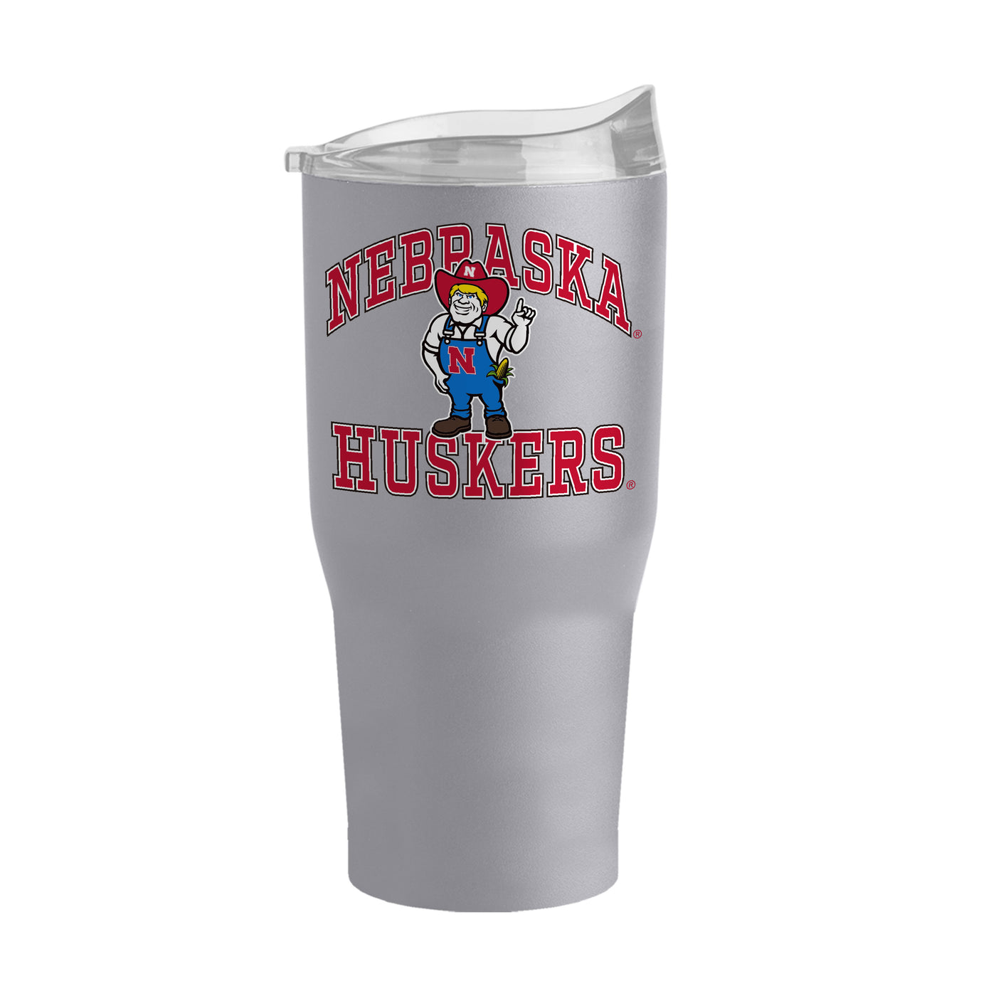 Nebraska 30oz Athletic Powder Coat Tumbler