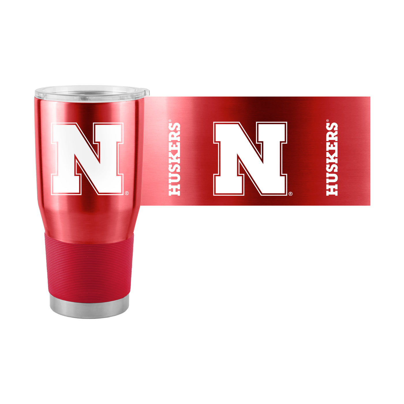 Nebraska Gameday 30 oz Stainless Tumbler - Logo Brands