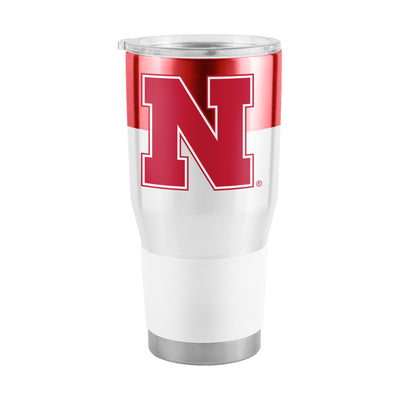 Nebraska 30oz Colorblock Stainless Tumbler - Logo Brands