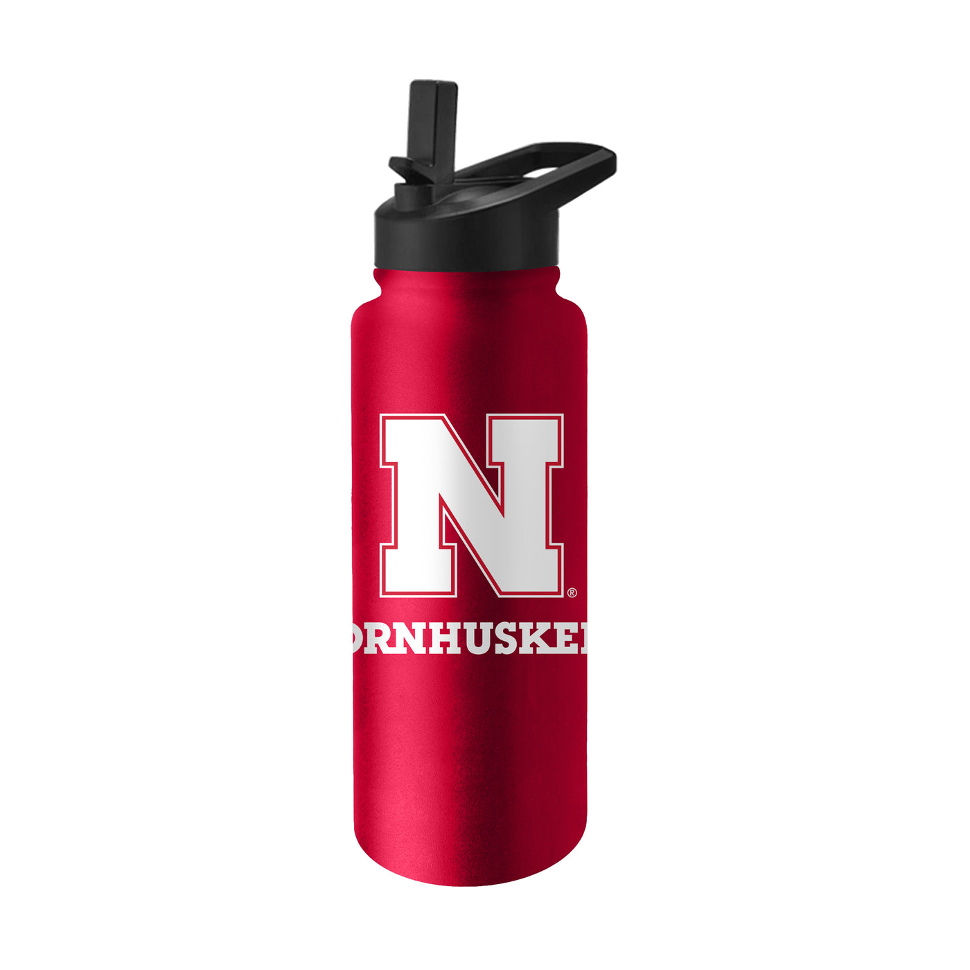 Nebraska 34oz Campus Color Stainless Quencher Bottle