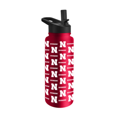 Nebraska 34oz Step and Repeat Quencher Bottle