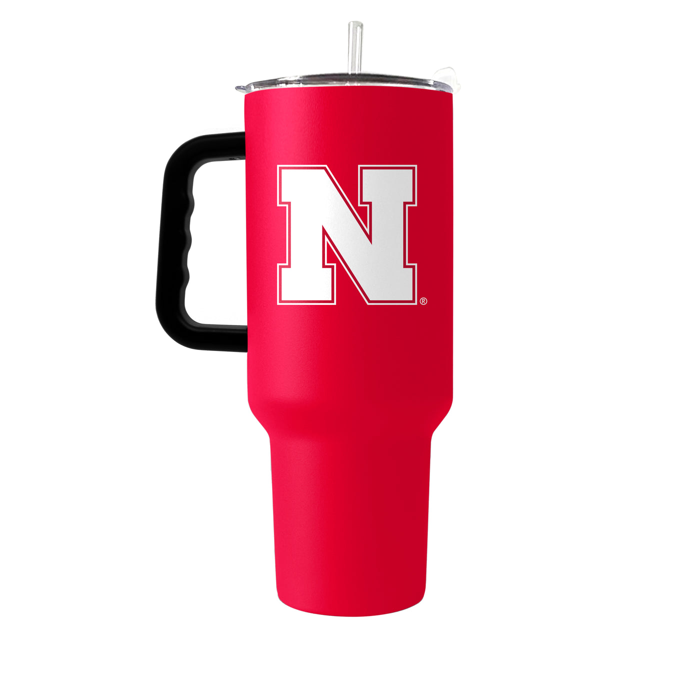 Nebraska 40oz Flipside Powder Coat Tumbler
