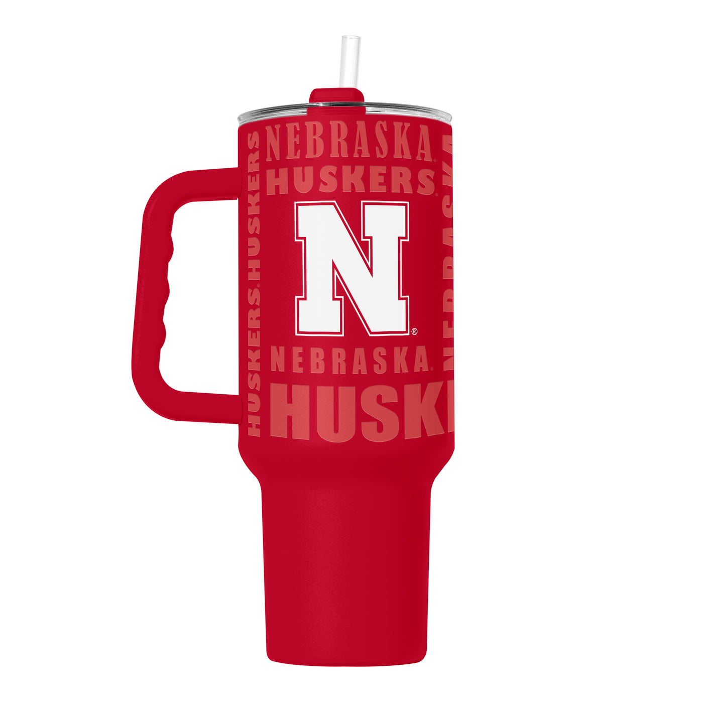Nebraska 40oz Replay Powder Coat Tumbler