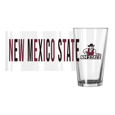 New Mexico State 16oz Overtime Pint Glass